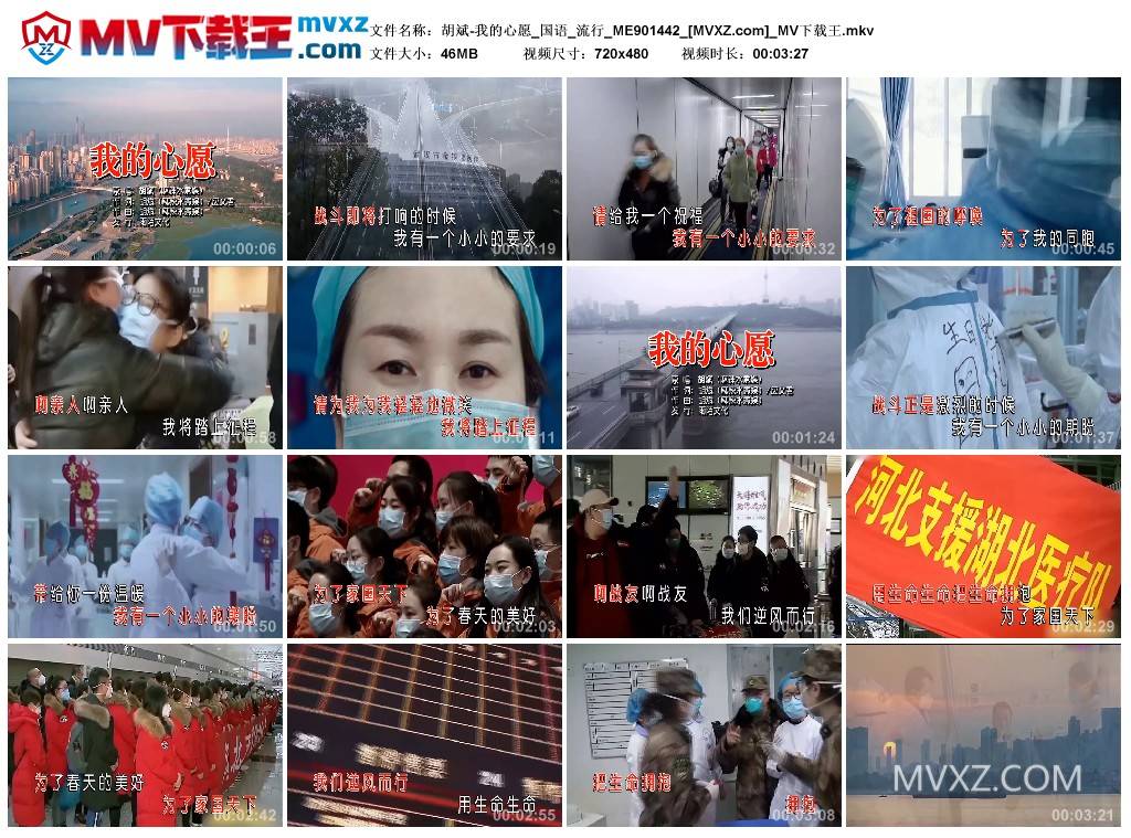 胡斌-我的心愿_国语_流行_ME901442